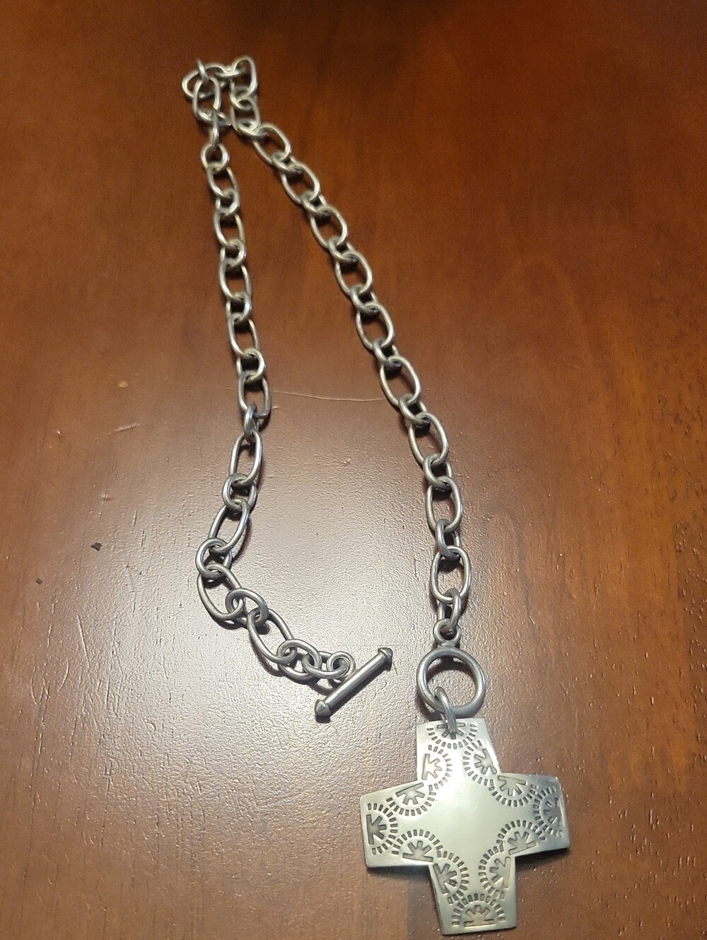 Silpada Virtuosity Cross Pendant Necklace - 925 Sterling Silver